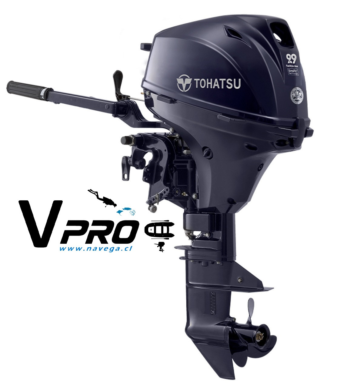 MOTOR TOHATSU 9.9 HP CY L E.F.I